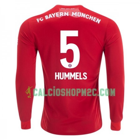 Bayern Monaco Mats Hummels 5 Maglia Prima 2019/2020 Manica Lunga